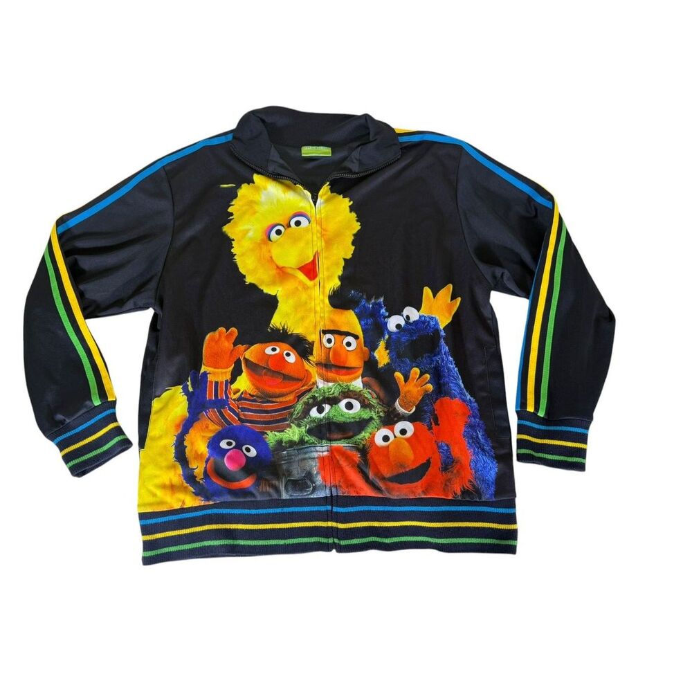 Vintage Sesame Street Track Jacket Size M